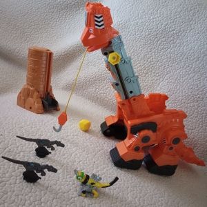 DinoTrux Skya the Dinosaur Crane Construction Vehicle